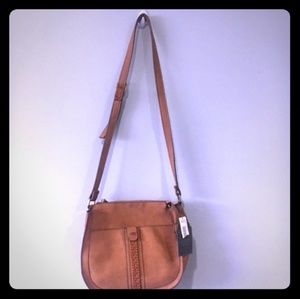 Brown cross bag (tshirt &Jean's)